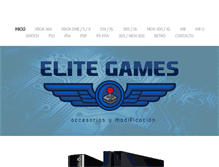 Tablet Screenshot of elitegameshillo.com